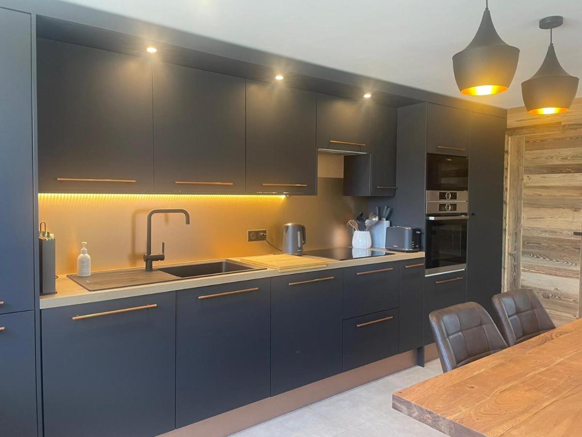 Le Petit Cham - Cosy And Stylist With Balcony View Daire Morzine Dış mekan fotoğraf