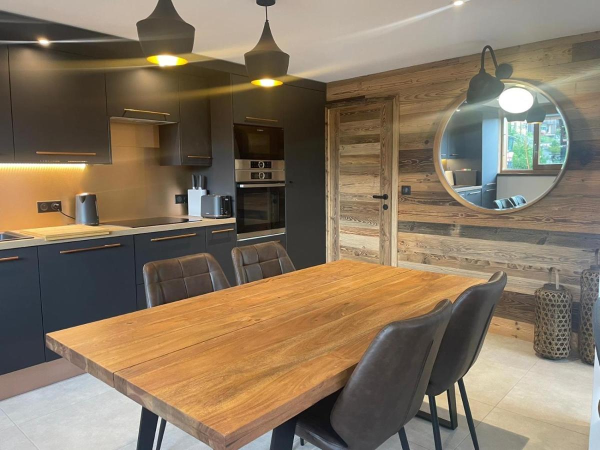 Le Petit Cham - Cosy And Stylist With Balcony View Daire Morzine Dış mekan fotoğraf