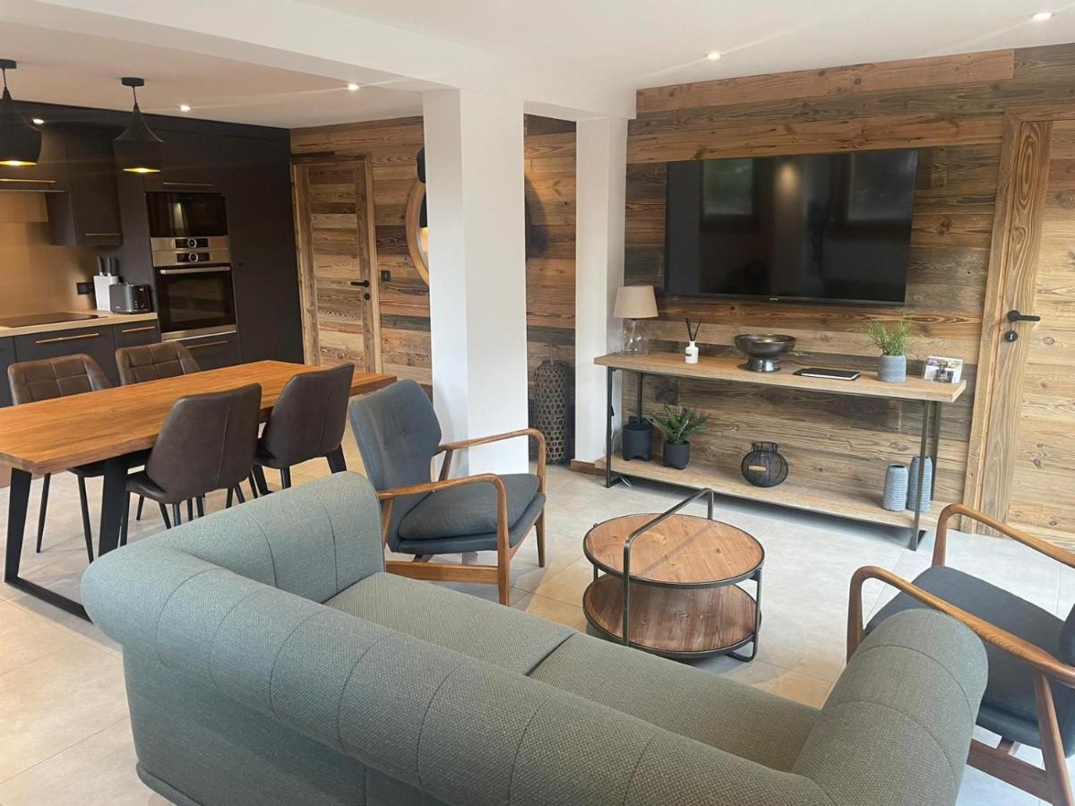 Le Petit Cham - Cosy And Stylist With Balcony View Daire Morzine Dış mekan fotoğraf